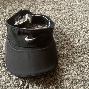 black and white nike visors